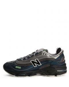 1000 Deep Ocean with Dark Silver Metallic and Mint Flash