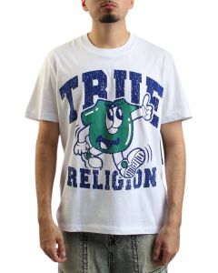 Shoey Flocked Logo T-Shirt  White