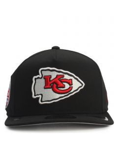 NFL Kansas City Chiefs 950 A Frame Pre-Curved Snapback  Black