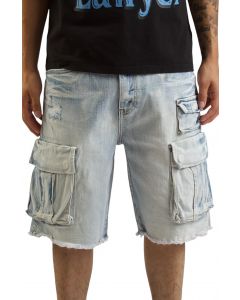 Shreddator V2 Shorts Santorini Blue