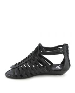 Simon-1A Lace-Up Sandal Black