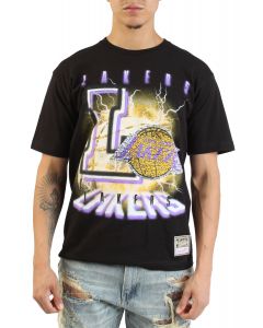 NBA Los Angeles Lakers Static T-Shirt  Black