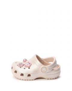 Toddler Shimmer Gemstone Classic Clog  Pink Quartz