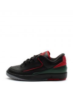 Grade School Jordan 2 Retro Low Black