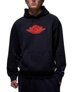 Rare Air Fleece Pullover Hoodie Black