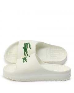 Serve 2.0 Slides Off-white/Dark Green