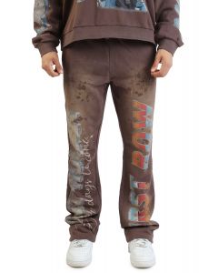 Post Human Newborn Flare Jogger  Caffe