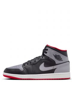 Black/Cement Grey-Fire Red-White