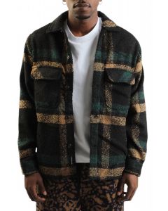 Raywood Shacket Black Green