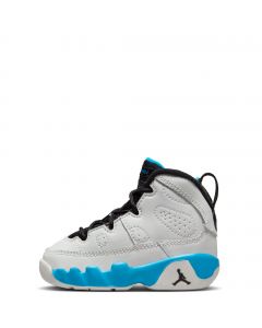 Toddler Jordan 9 Retro Summit White/Black-Dk Powder Blue