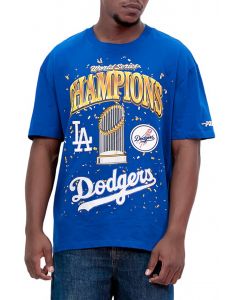 MLB LOS ANGELES DODGERS WORLD SERIES 2025 DROP SHOULDER T-SHIRT  Dodger Blue