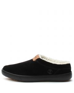 Ashwood Park Slipper Black Suede