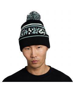  Peak Beanie Black/Cannon/Mint Foam