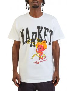 Market x Hot Stuff Cowboy Arc T- Shirt White