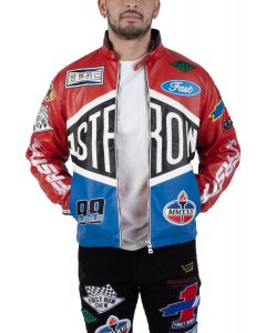 First Row Nylon Racing Jacket Red