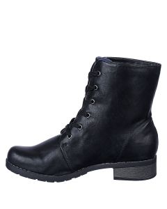 Croft-29 Lace-Up Combat Boot Black