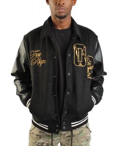 TR Varsity Jacket  Black/Gold