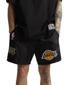 NBA Los Angeles Lakers Woven Shorts  Black