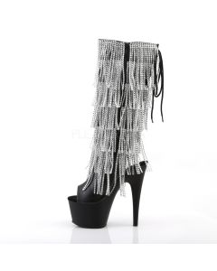 Blk Str Faux Leather/Blk Matte