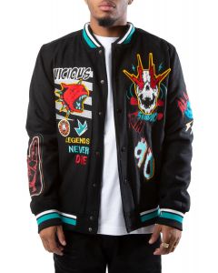 REASON Wildcat Varsity Jacket RSNFJ1-05YEL - Shiekh