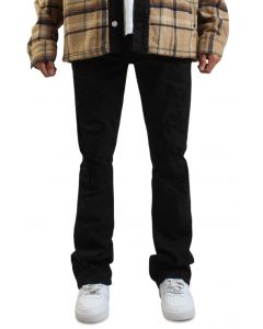 Camillo Slim Jean Jet Black