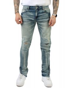 CRYSP DENIM Fray Stacked Jeans CRYSPF123-06 - Shiekh