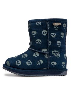 Emu Australia Toddler Skull Brumby Boots Midnight