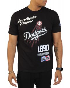 Los Angeles Dodgers Fast LaneT-Shirt Black