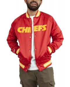 Kansas City Chiefs Lightweight Satin Jacket Red/Gold