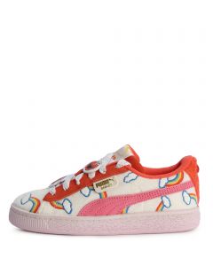 Pre-School Basket Care Bears X Sesame Street Shoes  Frosted Ivory/Red Glamour/Pearl Pink