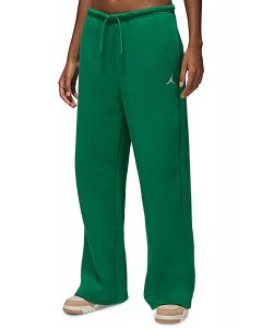 Brooklyn Fleece  Open-Hem Pants Malachite/White