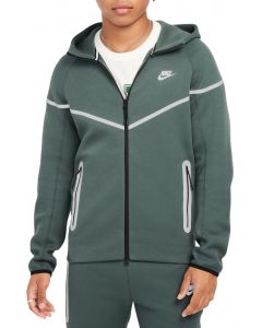 Tech Windrunner Fleece Full-Zip Jacket Vintage Green/Bemis Silver