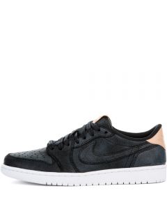AIR JORDAN 1 RETRO LOW OG PREM BLACK/VACHETTA TAN-WHITE