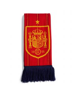 Spain 26 Scarf Dark Blue/Vivid Red/Crew Yellow