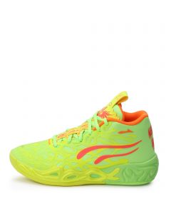 Grade-School LaMelo Ball MB.04 Yellow Alert/Green Glare/Pink Alert