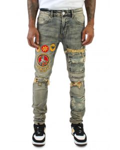 TRUE RELIGION Playboy Bobby Flap Jean 109416C - Shiekh