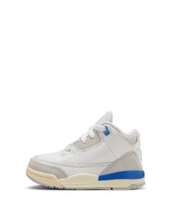 Toddler-Jordan 3 Retro "Lucky Shorts SUMMIT WHITE/HYDROGEN BLUE-LEGEND BLUE