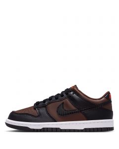 Grade-School Dunk Low Lt Chocolate/Black-White-Cosmic Clay