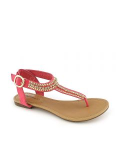 Stacy-43 Thong Sandal Pink Pink