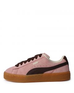 Grade School Suede XL Skate  Peach Smoothie-Chestnut Brown-Frosted Ivory