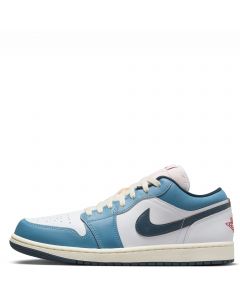 Jordan 1 Low SE White/Armory Navy-Aegean Storm