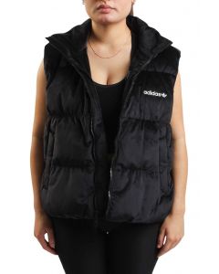Regen Velvet Vest  Black