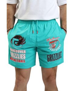 MITCHELL AND NESS Florida Marlins Multi Hit Nylon Shorts