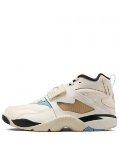Nike Air Diamond Turf “Must Be The Money” Sail/Mica Blue-Coconut Milk-Off Noir