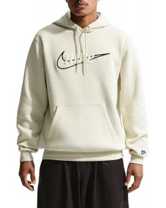 Sportswear Club Fleece Hoodie Light Khaki/Obsidian