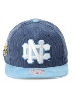 NCAA North Carolina Suede Original Fit Snapback Blue
