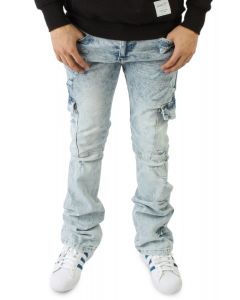 HUDSON BAGGY 3D POCKET JEAN 542-ICE - Shiekh