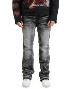 Crystal Wash Jeans Crystal Black