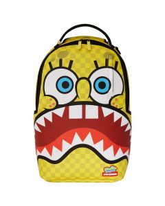 SpongeBob CheckerBob DLXSV Backpack Yellow