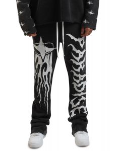 Galactic Flare Sweatpants Black